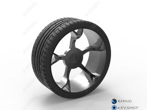 汽車(chē)輪胎犀牛模型全解析 從設(shè)計(jì)到渲染的完整資源指南